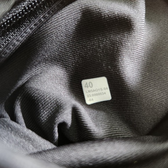 Lululemon Pants Men 40X31 ABC Classic Fit Performance Warpstreme Black Chino - Picture 12 of 13